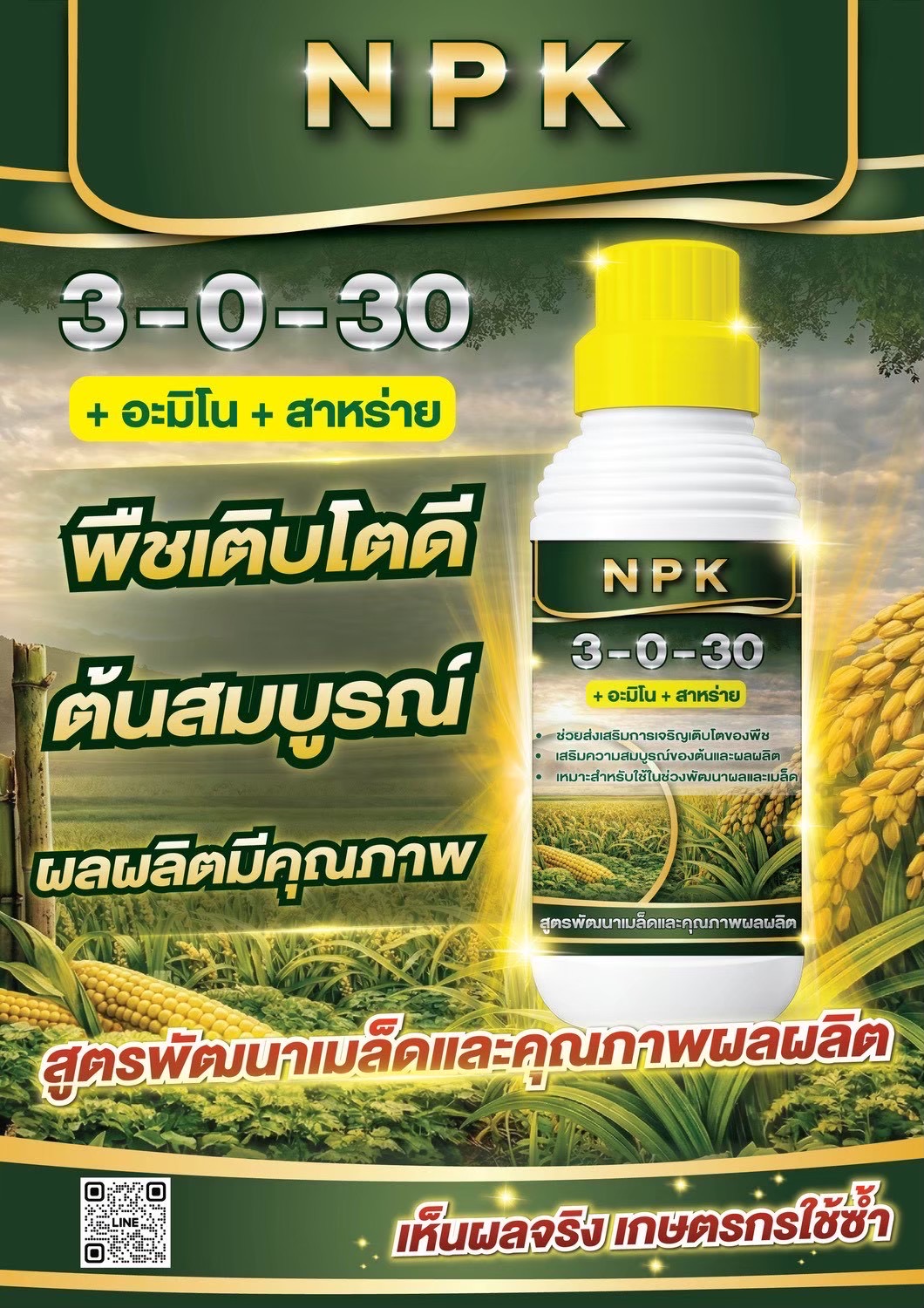 N3- NPK 3-0-30 รูปที่ 2